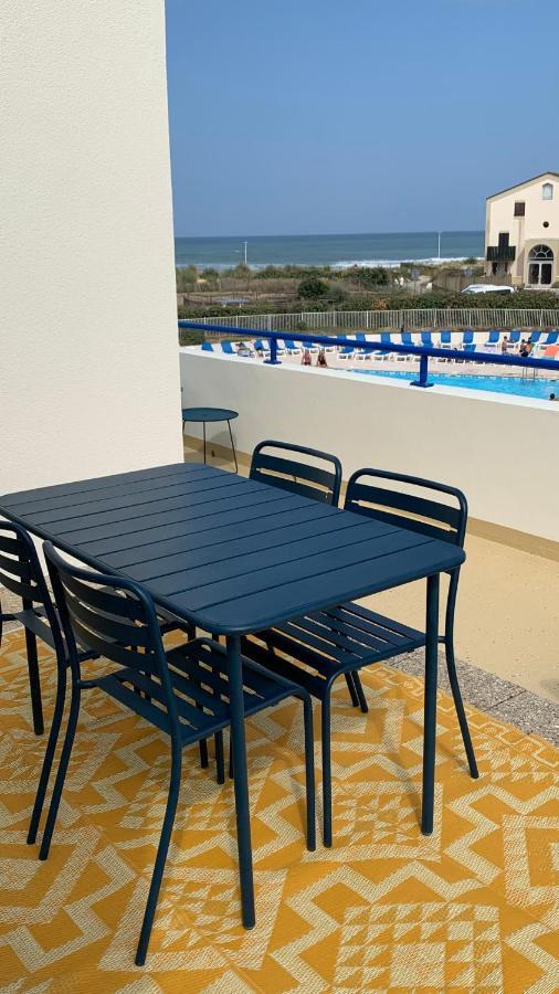 Bleu Marine Vue Ocean, 2 Chambres, Terrasse 30M2, Parking Privatif Et Piscine En Ete Lacanau Eksteriør bilde